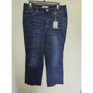 Sz 10 - Wit And Wisdom Blue Jeans Bennett Skyrise Absolution Wide Leg 31 X 25